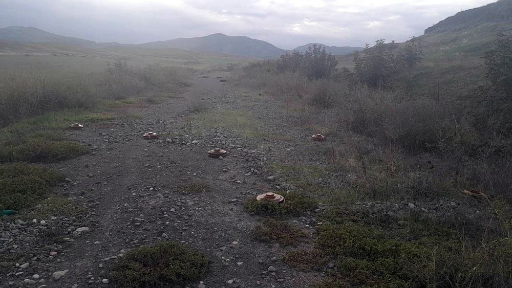 Azerbaijan continues to clean up its lands from mines, booby traps left in Karabakh
