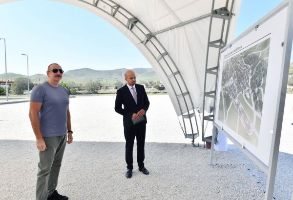 President Ilham Aliyev visits Jabrayil (PHOTO)