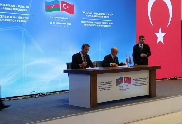 Azərbaycan-Türkiyə 3-cü Enerji Forumunun protokolu imzalandı