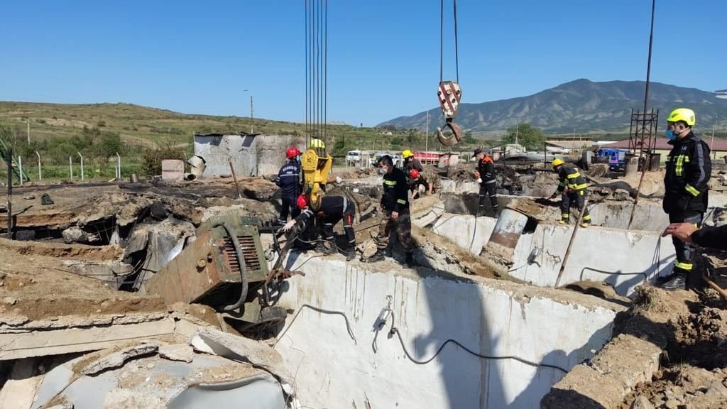 Завершена поисково-спасательная операция в связи со взрывом на АЗС в Ханкенди