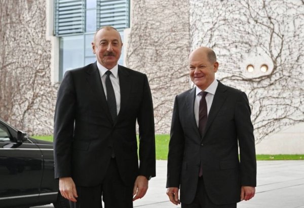 German Chancellor makes phone call to President Ilham Aliyev