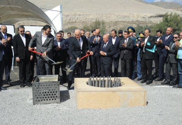 Azerbaijan, Iran lay foundation of road bridge between borders in Zangilan