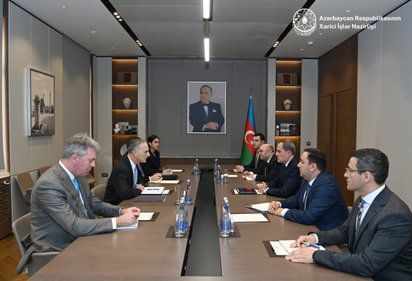 Azerbaijani FM meets US State Department's Senior Advisor for Caucasus Negotiations