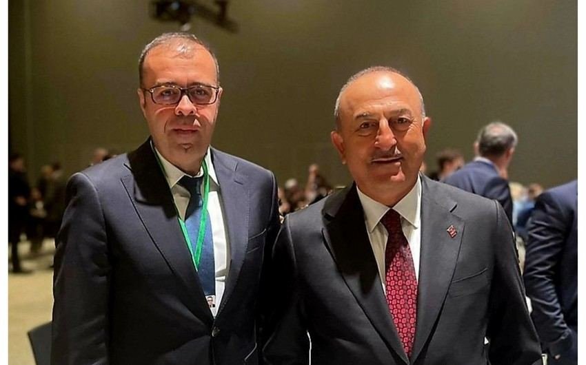 Azərbaycanın NATO-dakı nümayəndəsi Mövlud Çavuşoğlu ilə görüşdü