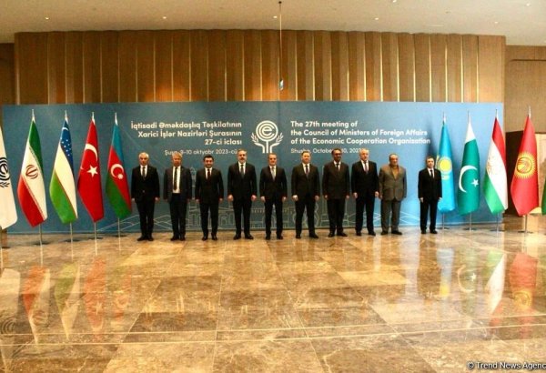 27th meeting of FM Council of ECO kicks off in Azerbaijan's Shusha
