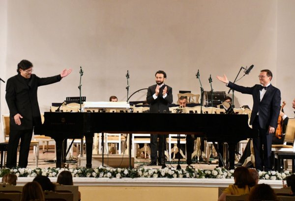 В Баку состоялся заключительный концерт в рамках международного проекта "Мировое концертное турне"