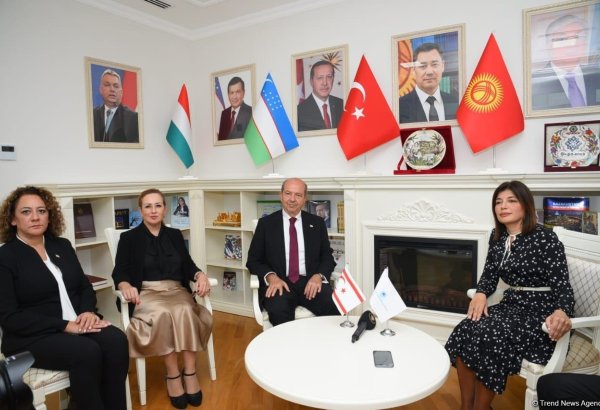 President of Northern Cyprus visits International Turkic Culture and Heritage Foundation