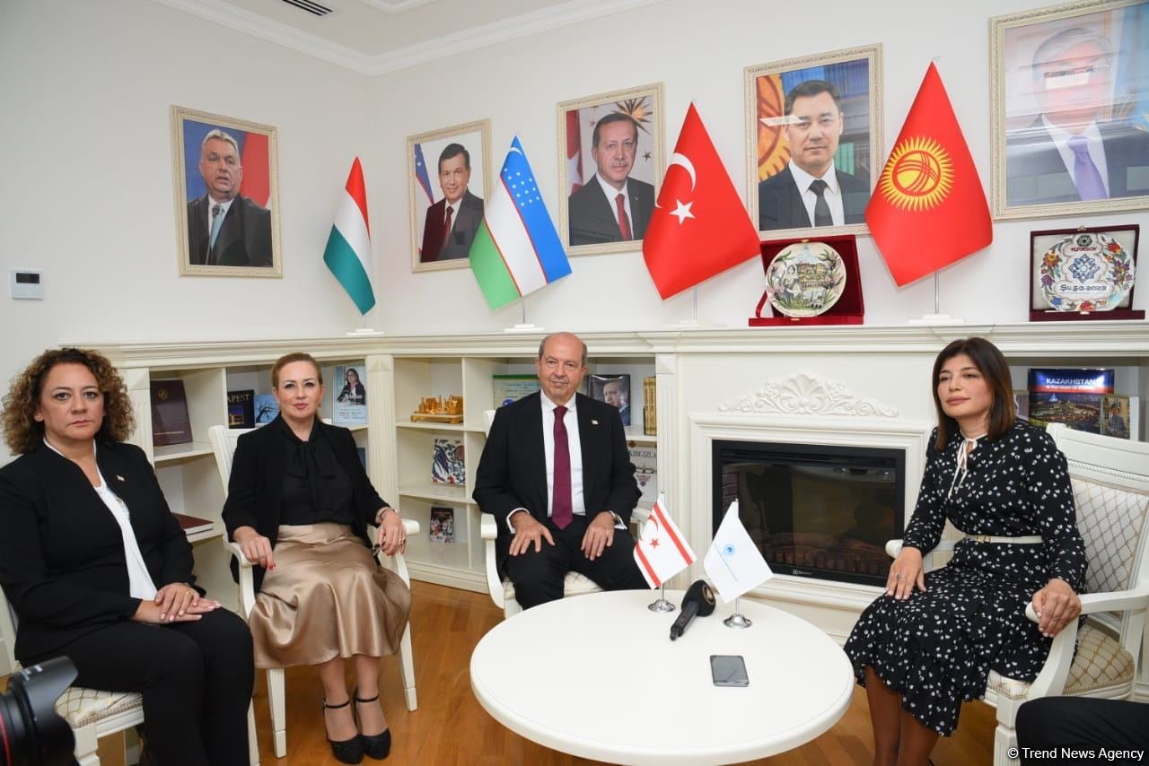 President of Northern Cyprus visits International Turkic Culture and Heritage Foundation