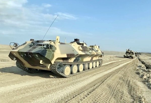 Preparatory training for Azerbaijani-Turkish joint tactical exercises underway