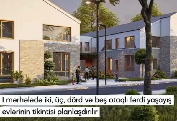 Future shape of Azerbaijan's Khorovlu village in Jabrayil district revealed