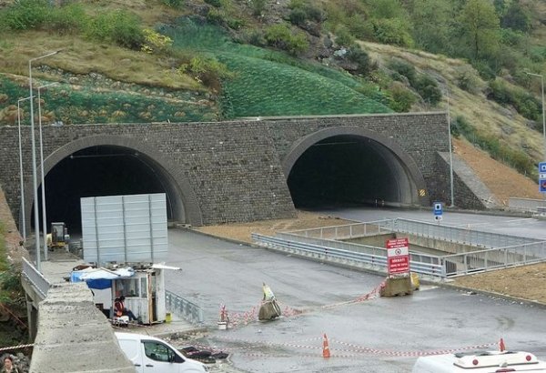 Trabzonun "Çukurçayır 1" tunelinin açılış tarixi açıqlanıb