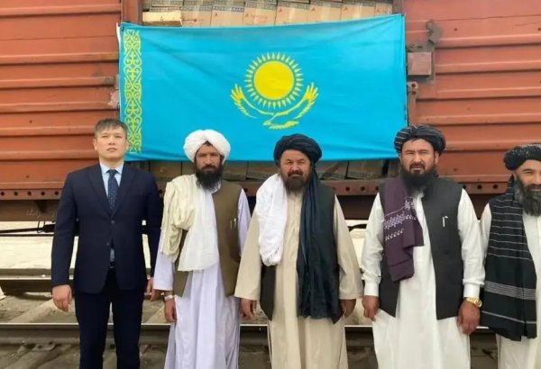 Kazakhstan humanitarian aid arrives at Balkh province of Afghanistan