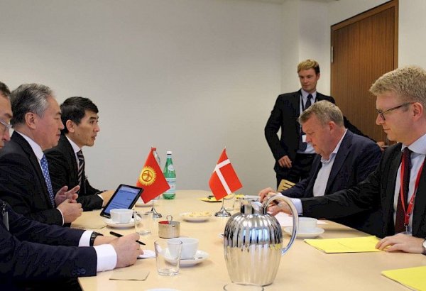 FMs of Kyrgyzstan, Denmark discuss co-operation in green economy