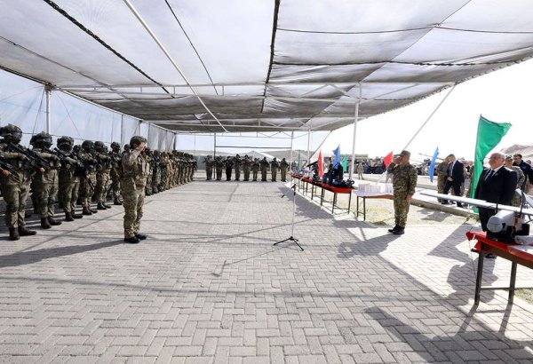 Several servicemen awarded as part of joint Azerbaijani-Turkish tactical exercises awarded