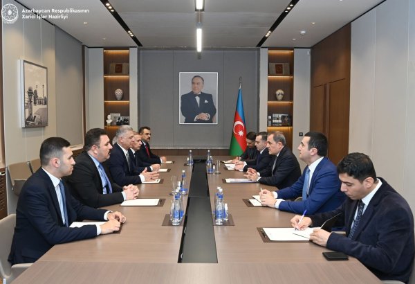 Azerbaijani FM meets with delegation of Iraqi Parliament