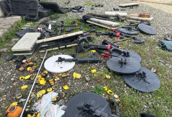 Azerbaijan uncovers foreign NGO's base with intentionally crashing demining equipment