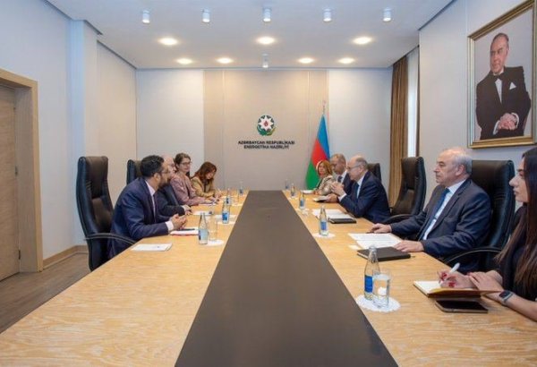 Министр энергетики Азербайджана обсудил возможности сотрудничества с региональным директором Всемирного банка