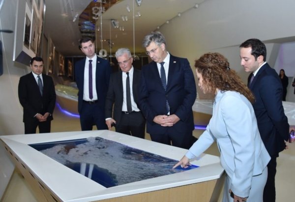 Croatian Prime Minister Andrej Plenković visits Heydar Aliyev Center