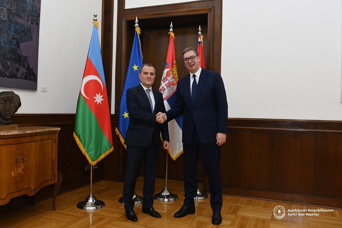 Serbiya Prezidenti Ceyhun Bayramovu qəbul etdi