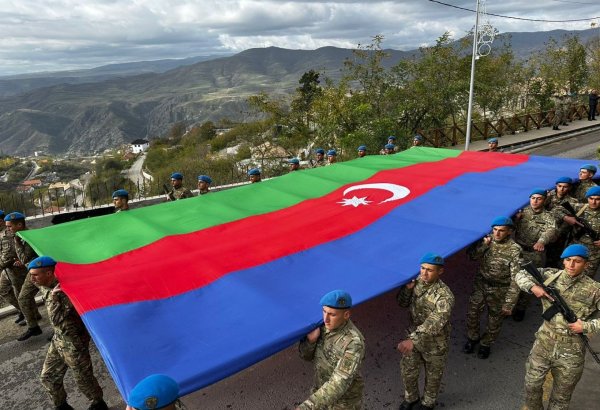Azerbaijan's Lachin marking Victory Day