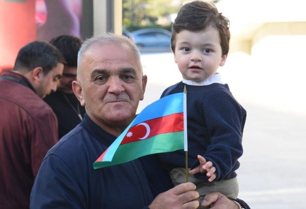Azerbaijani people mark November 8 - Victory Day with great joy and pride