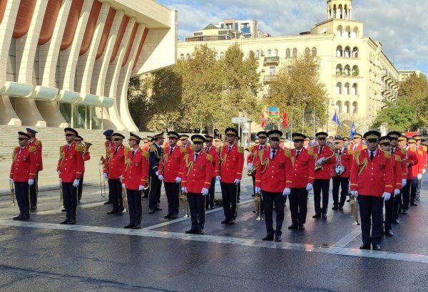 Baku holding march on occasion of November 8 - Victory Day