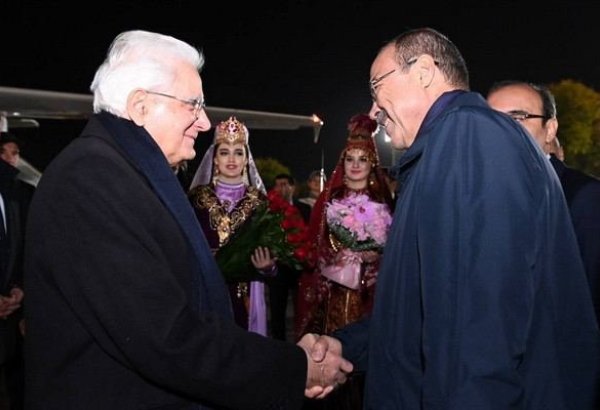 President of Italy arrives in Uzbekistan