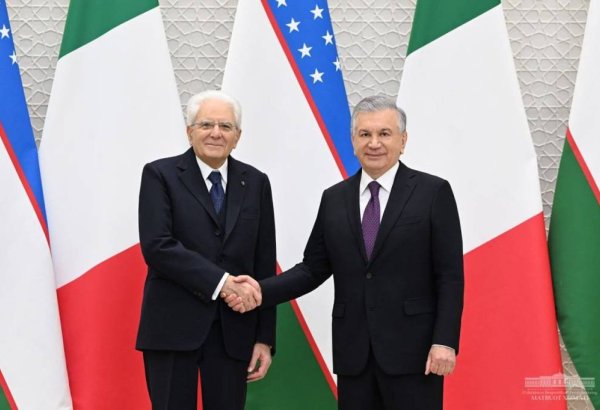 Президенты Узбекистана и Италии обсудили дальнейшие планы по расширению отношений стратегического партнерства