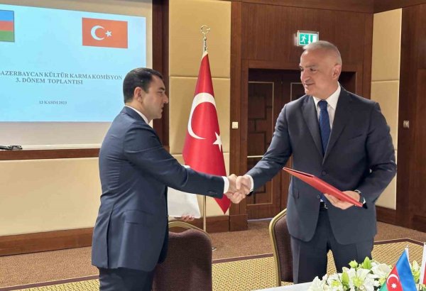 “Türkiye-Azerbaycan Kültürel İşbirliği Anlaşması” imza töreni gerçekleştirildi