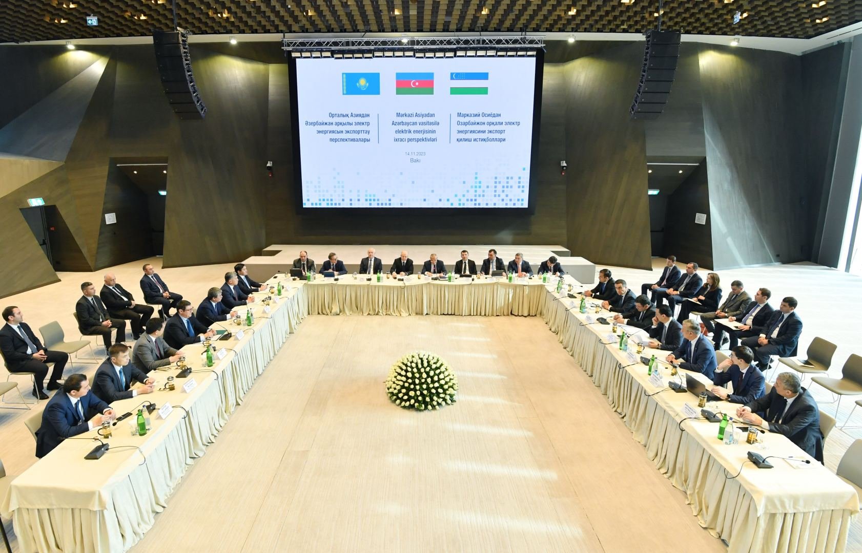 Azerbaijan, Kazakhstan, Uzbekistan moot electricity transit prospects from Central Asia