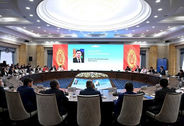 Садыр Жапаров направил обращение к участникам заседания Совета по связям с соотечественниками за рубежом