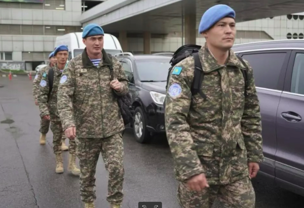 Qazaxıstan BMT-nin Livandakı missiyasına sülhməramlı kontingent göndərib
