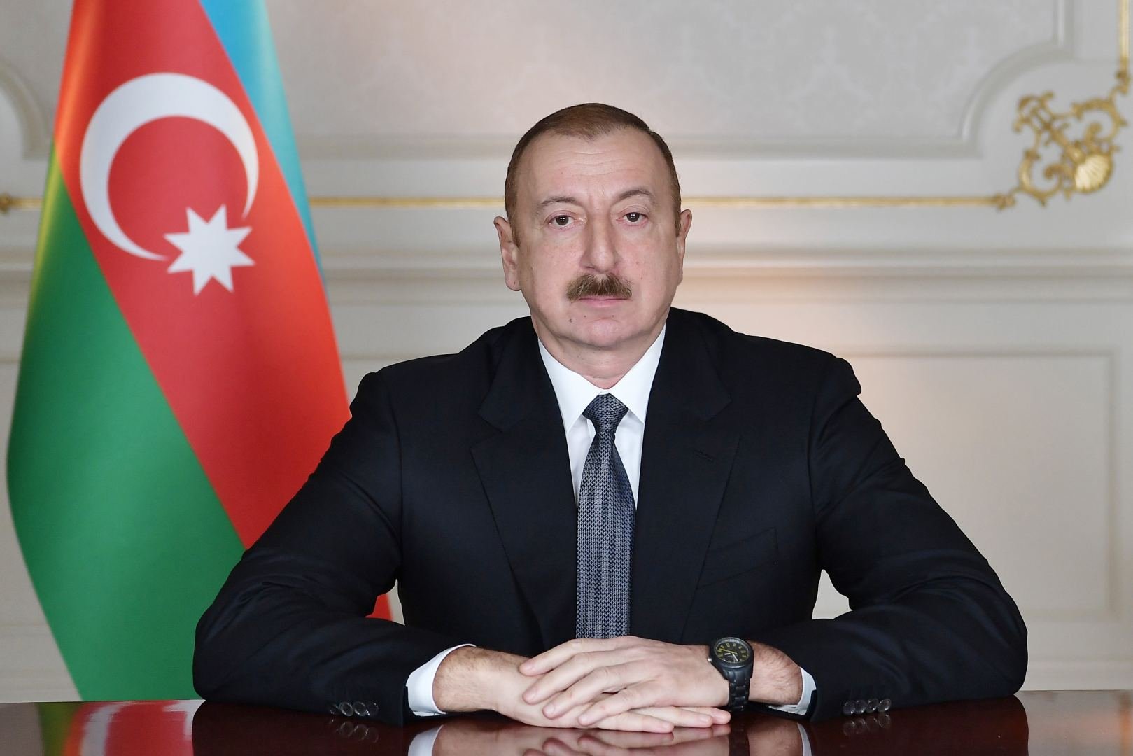 Президент Ильхам Алиев принимает участие в мероприятии по случаю Национального дня ОАЭ в Дубае