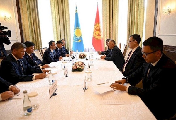 Нурланбек Шакиев встретился с председателем сената парламента Казахстана