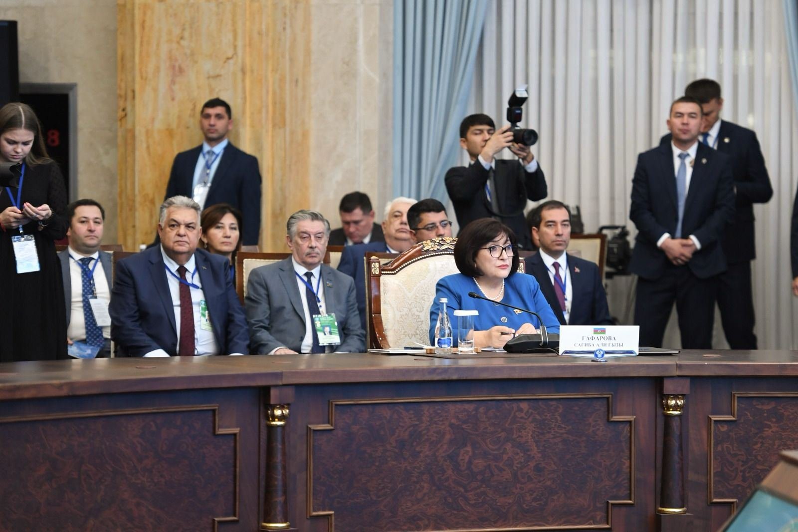 Sahibə Qafarova MDB Parlamentlərarası Assambleyanın Şura iclasında iştirak edib