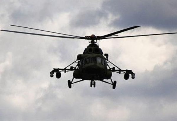Özbəkistanda hərbi helikopter qəzaya uğrayıb
