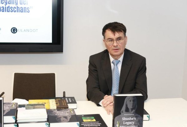 A German turcologist presented his book dedicated to Shusha in Berlin