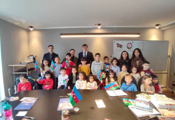 The Chairman of the State Committee on Work with Diaspora visited Azerbaijan Weekend School in Berlin