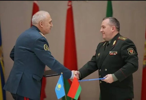 Belarus, Kazakhstan sign plan of military cooperation for 2024