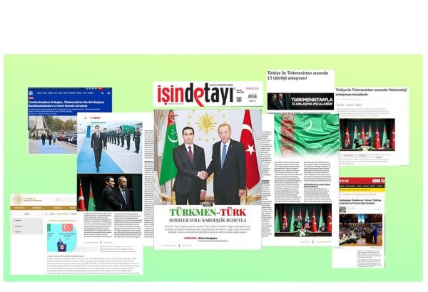 Turkmen-Türkiye cooperation on the pages of the Türkiye press