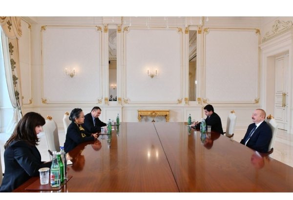 President Ilham Aliyev receives ESCAP Executive Secretary