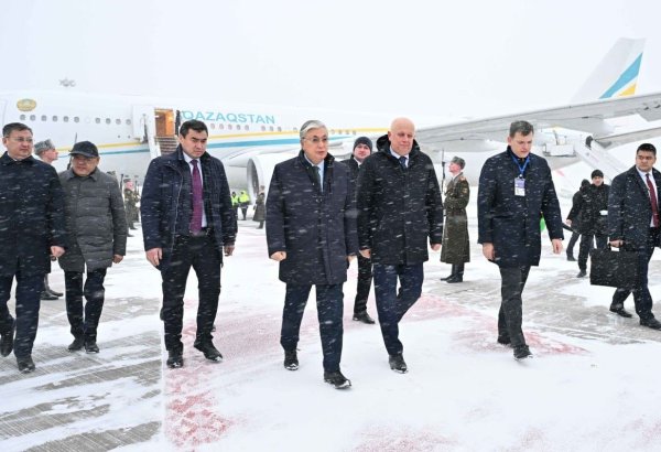 Касым-Жомарт Токаев прибыл в Минск