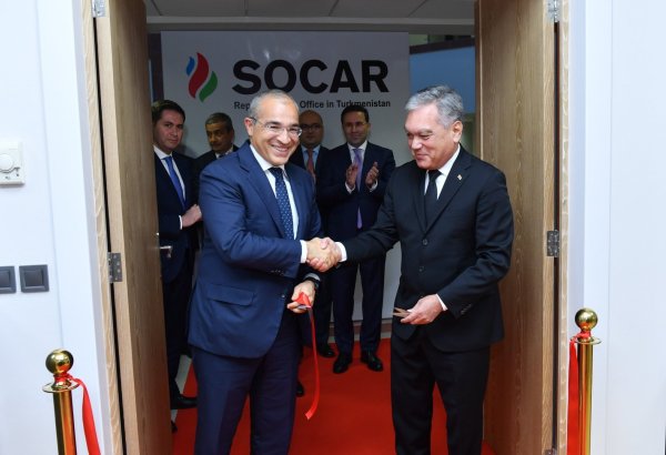 Ashgabat hosts inauguration of Azerbaijani SOCAR's representative office