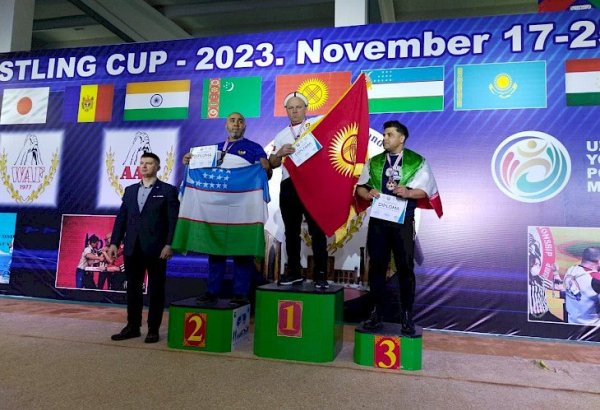 Железнодорожник из Кыргызстана стал обладателем двух золотых медалей на Кубке Азии по армрестлингу