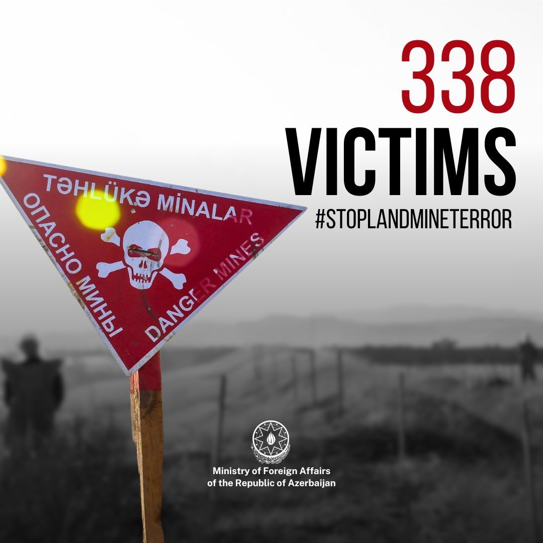 Azerbaijan discloses number of landmine victims since 2020 war-end