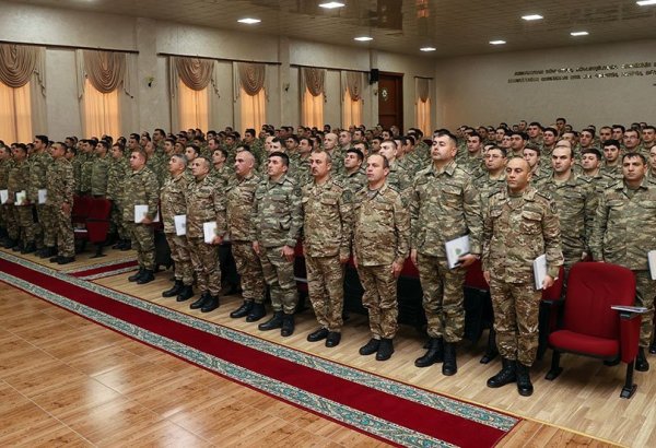 В азербайджанской армии состоялись заседания по итогам года