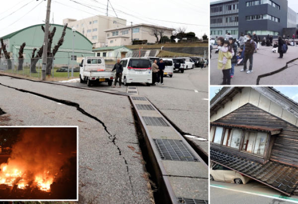 Japonya'da deprem fırtınası: Ölü sayısı 64'e çıktı