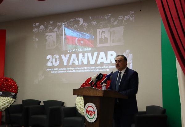 Ankarada 20 Yanvar faciəsi şəhidləri anılıb