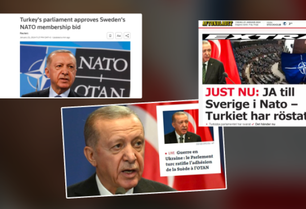 Türkiye'nin İsveç'in NATO üyeliğine onayı dünyada geniş yankı buldu