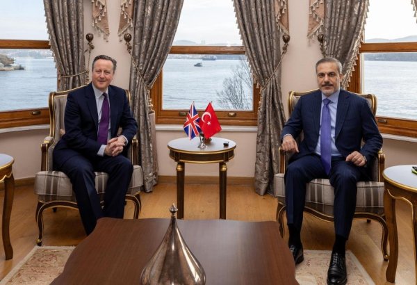 Türkiye, UK FMs discuss Gaza, global issues in Istanbul